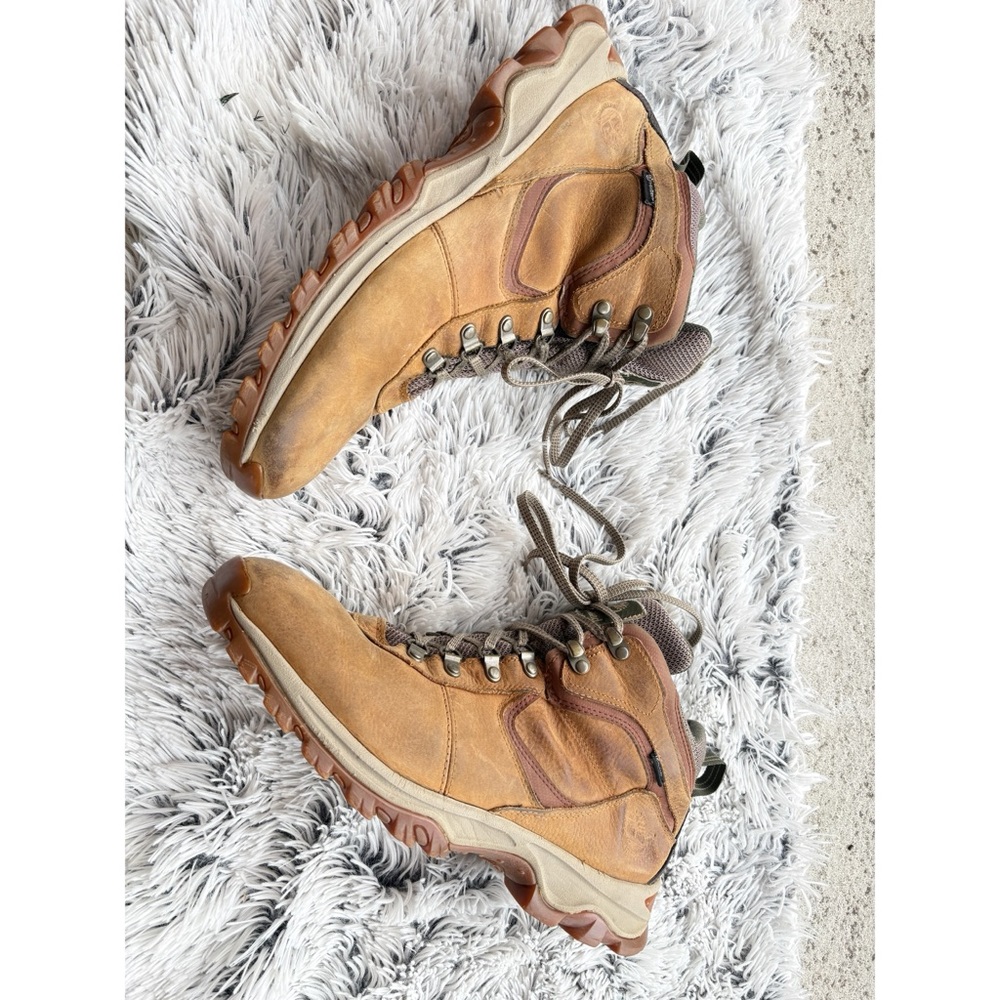 Timberland Men's‎ Mt. Maddsen Mid Waterproof Hiking Boot Light Brown